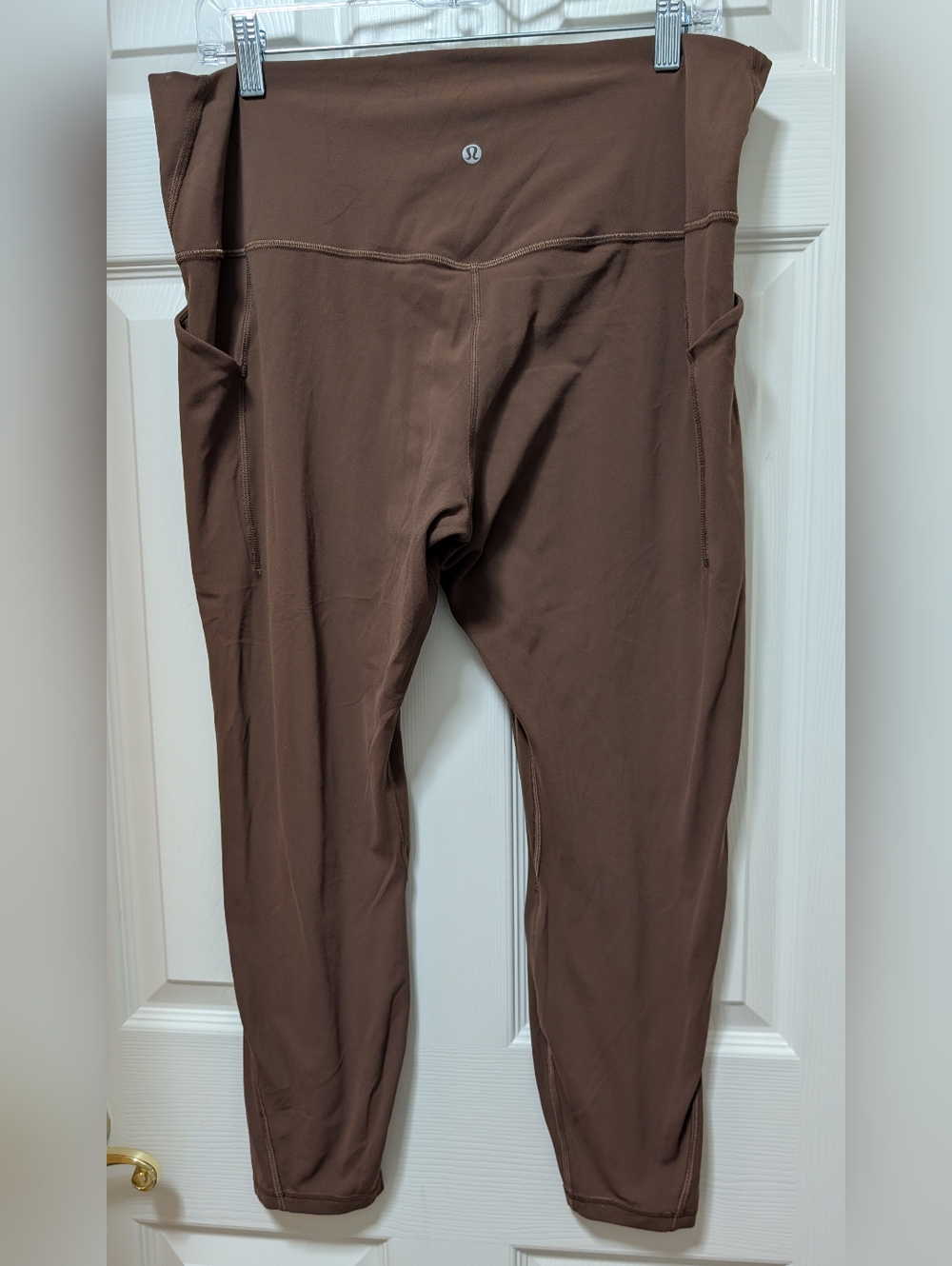 Lululemon Align High-Rise Pant with Pockets 25" in Roasted Brown Size 16 - Picture 2 of 4